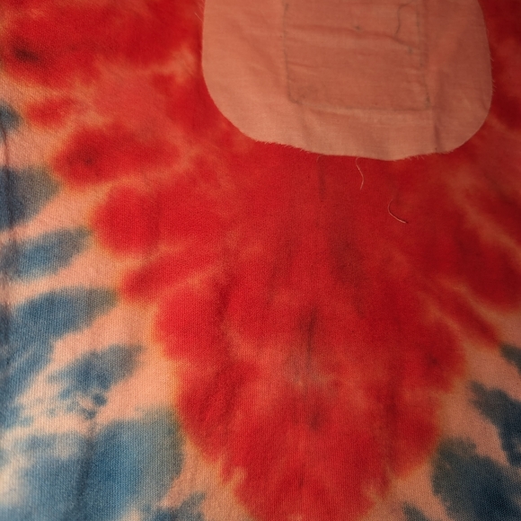 Grateful Dead Doo-da Man tie dye T-shirt, Grateful Dead tie dye with embroidered - Picture 2 of 5